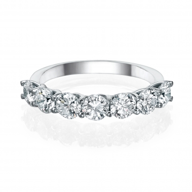 טבעת 7 יהלומים- 7 diamonds ring 1.97w