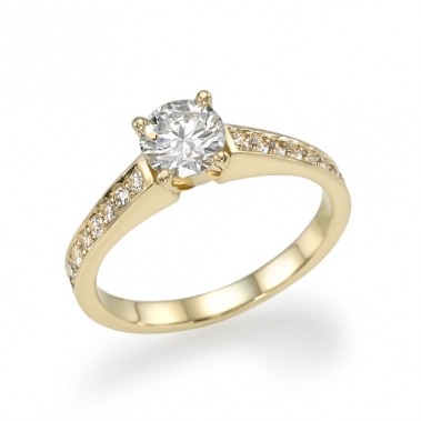 טבעת יהלומים- Pure & Classic