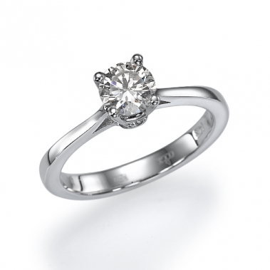 טבעת יהלום סוליטר - Romance 0.81w