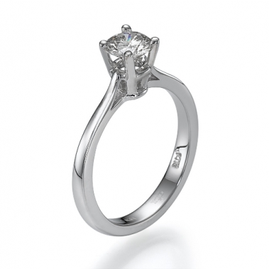 טבעת יהלום סוליטר- Romance 0.70w