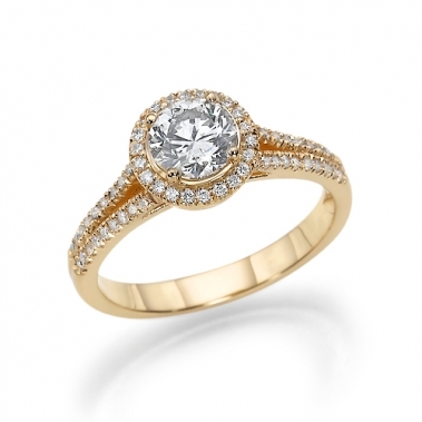 טבעת יהלומים - Royalty in Round