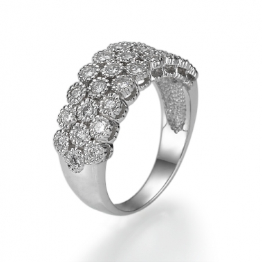 טבעת יהלומים- Spring Blossom