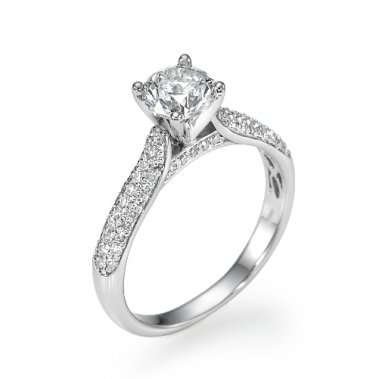טבעת יהלומים יוקרתית- Tender Devotion