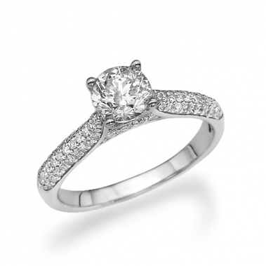טבעת יהלומים יוקרתית- Tender Devotion